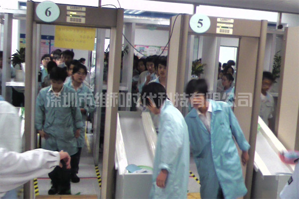 名碩電腦集團采用5臺進口安檢門[圖文]